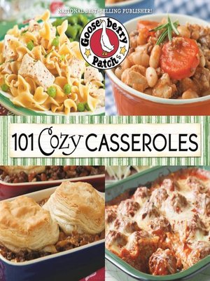 cover image of 101 Cozy Casserole Recipes Cookbook